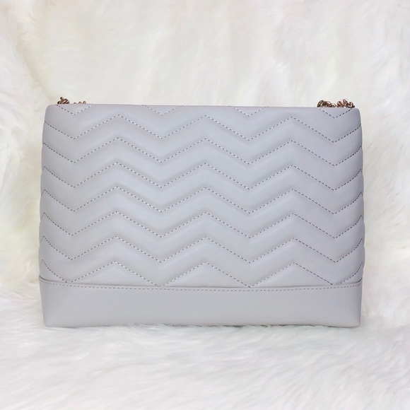 Kate Spade Reese Park Lorie Shoulder Bag Ash Grey - Picture 4 of 8